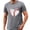 ZB33661-Gray, variant on Afelkas Men's Game Day T-Shirt Baseball Heart Graphic Short Sleeve Tee Sports Fan Top Distressed Stitches Casual Design Black,XL