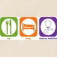 thumbnail image 2 of CafePress - Eat Sleep Internal Medicine Tote Bag - Unisex Canvas Tote Bag, Beige, 1-Piece, 2 of 7