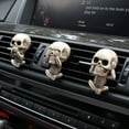 thumbnail image 6 of SPRING 3 Pcs Car Skull Air Fresh Clips Car Interior Accessories For Most Cars Creative, 6 of 9