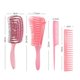thumbnail image 2 of cepillos de pelo para hombres y mujeres, cepillo de pelo de paleta y juego de cepillos para niños pequeños, ideal para cabello húmedo o seco, no más cepillo de pelo enredado para cabello largo, grueso, fino y rizado natural., 2 of 5