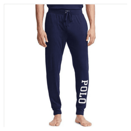 POLO RALPH LAUREN Mens JOGGER Cotton PANTS~NAVY L