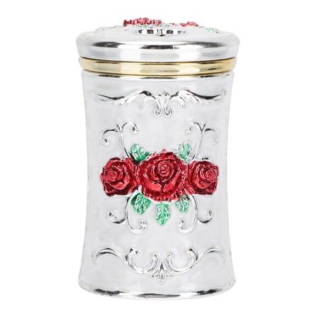 MEIBUTYUP Clear Plastic Toothpick Holder with Rotary Dispenser Button Kitchen and Dining Table Storage Organizer