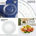 Efavormart Set of 10 - 10" White Round Disposable Plastic Dinner Plates ...