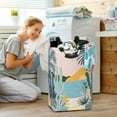 thumbnail image 5 of Yayeee Freestanding Laundry Hamper with Handle Collapsible Large Storage Basket for Clothes, Boho Style Sun, 5 of 7