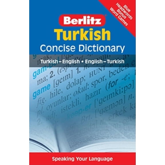 Pre-Owned Turkish Concise Dictionary (Berlitz Concise Dictionary) (Paperback) 9812680594 9789812680594