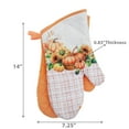 thumbnail image 4 of Gants De Cuisine 14" (2 Pièces) (Citrouille) - Ensemble De 2, 4 of 4