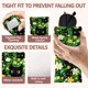 thumbnail image 3 of Estuche blando para gafas Black Cat con diseño de flores y tapa apretable, estuche de viaje de piel sintética para gafas de sol, bolsa portátil para gafas de sol para mujeres y hombres., 3 of 7