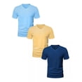 thumbnail image 3 of Paquete De Playeras Cuello Tipo V 3 Pzs Comodas Colores, 3 of 5