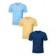 thumbnail image 3 of Paquete De Playeras Cuello Tipo V 3 Pzs Comodas Colores, 3 of 5