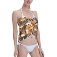 thumbnail image 4 of Disketp Dogs Different Breeds Women Swimsuit Cover Up Short Chiffon Summer Beach Sarong Bikini Wrap Skirt Bathing Suit, 4 of 7