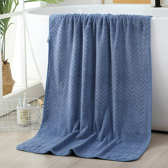 Large Bath Towels Clearance,Thick Plush Bath Towels Dry From Shower,Cotton Absorbent Superfine Fiber Soft Comfortable Bath Towel,Absorbent Dry Oversized Towels Spa Hotel Luxury Shower Towels