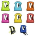 thumbnail image 4 of Sonducket Equipo de seguridad inflable portátil para snorkel y natación, chaleco inflable de flotabilidad gruesa Chalecos salvavidas y chalecos negro, 4 of 6