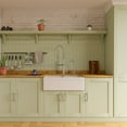 thumbnail image 4 of ALFI brand AB539-W White 32" Decorative Lip Apron Double Bowl Fireclay Farmhouse Kitchen Sink, 4 of 10