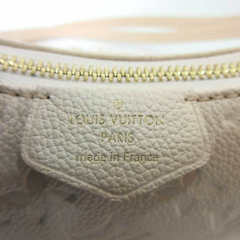 LOUIS VUITTON Louis Vuitton Easy Pouch Monogram Implant Leather
