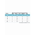 thumbnail image 7 of Women Ruffle Trim High Waisted Tassel Hem Flowy Pleated Boho Modest Wide Leg Pants  Color S, 7 of 7