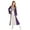 Dark Purple, variant on TiaoBug Kids Girls Medieval Princess Dress Long Bell Sleeves Renaissance Vintage Costume Ball Gown Royal Blue 8