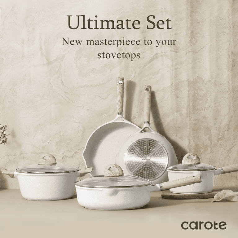 Carote 21-Piece Nonstick Cookware Set with Granite Coating photo 8