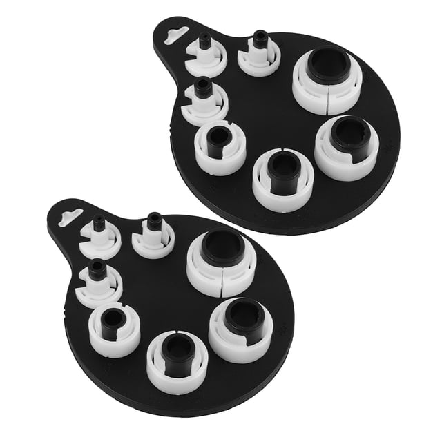 ELAYARD 2 Pcs Outils de Réparation de Ligne de Climatisation Automobile pour Enlever la Ligne de Carburant Plastique Noir