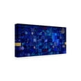 thumbnail image 2 of Helen Abbas '99 Names of Allah Sapphire' Canvas Art, 2 of 3