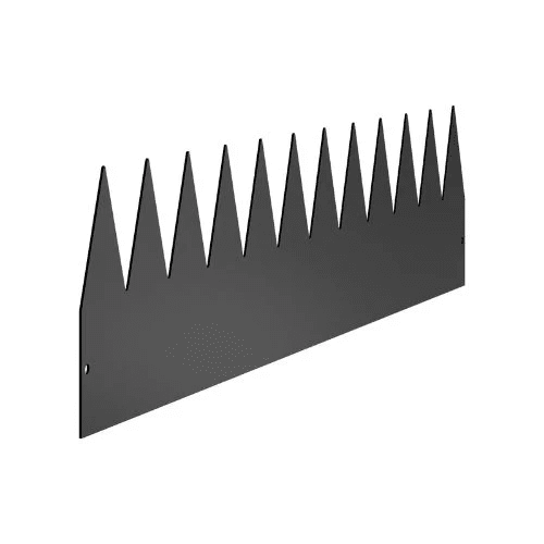 40 x 8 Inch Rust-Resistant Garden Edging Border Steel Landscape Edging ZY-40X8-3Black (Pack of 3)