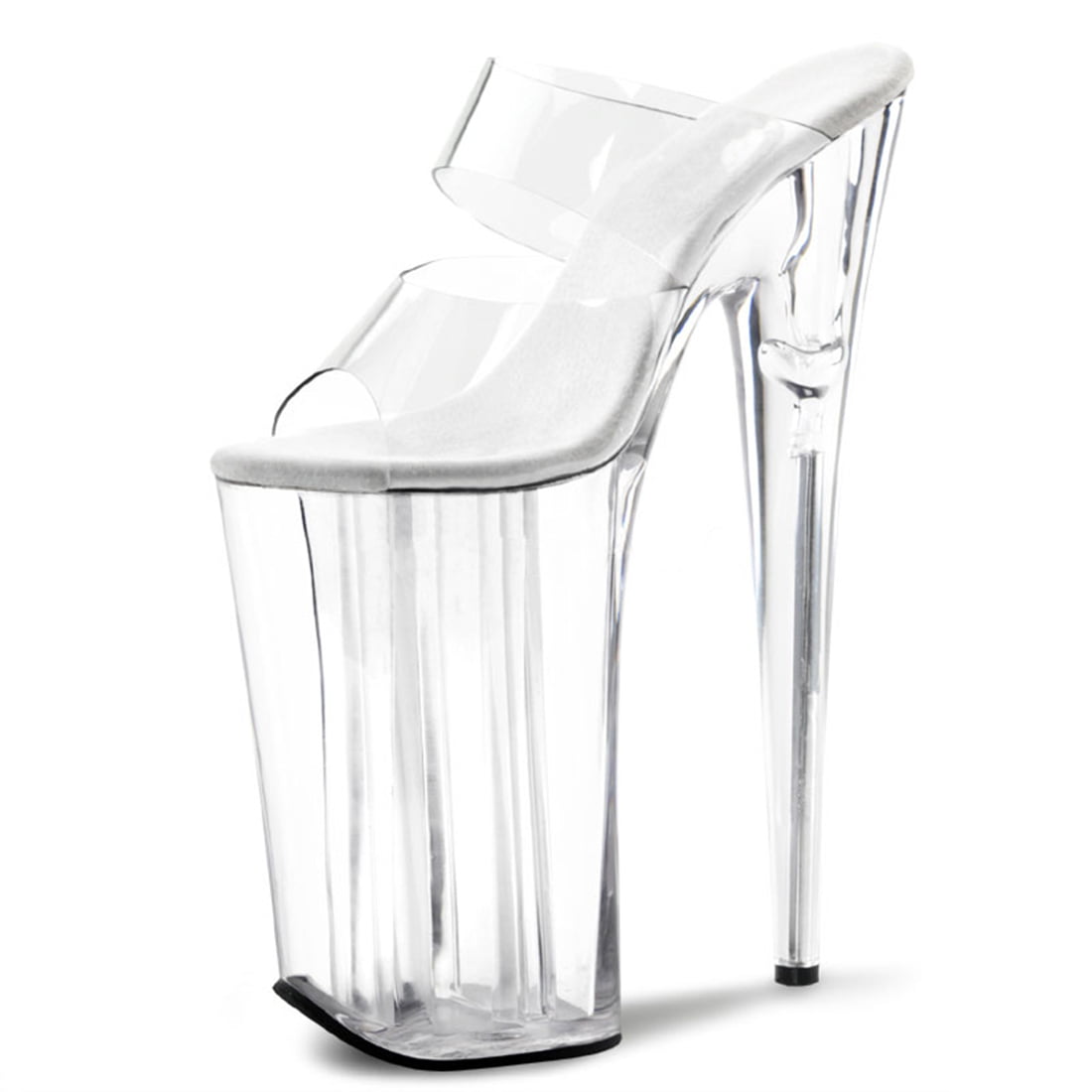 clear lucite converse heels