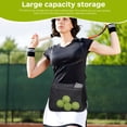 thumbnail image 3 of BESTYASH Pochette Ajustable pour Balles de Tennis, Sac de Rangement pour 8 10 Balles, Accessoire de Tennis et Pickleball, 3 of 7