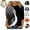 Black, variant on Mfakffe Kids Crew Neck 3/4 Sleeve Tops Retro Geometric Color Block Printed Casual T-Shirt Soft Loose Fit Fashion Tee for Children Daily Wear