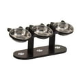 thumbnail image 2 of Comederos elevados para gatos Comedero elevado para gatos Comedero para gatos Comedero para gatos stand negros, 2 of 9