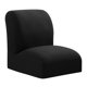 thumbnail image 5 of Fundas elásticas para sillas de comedor, fundas clásicas lisas para sillas, protectores de sillas Negro, 5 of 9