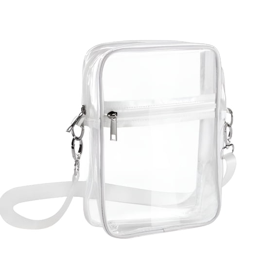 GASTROPOD Clear Bag Stadium Approved Pvc Concert Clear Purse Clear Crossbody Purse Bag Clear Bags for Women,With Front Pocket