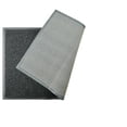 thumbnail image 2 of Indoor / Outdoor Mud Dirt Moisture Trapper Door Mat, Non-Slip Rubber Back, 18x30 Rectangle - Grey, 2 of 3