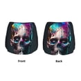 thumbnail image 5 of Haiem Modern Abstract Colorful Skull B Women's 2 in 1 Running Shorts - Lightweight Athletic Workout Gym Yoga Breathable Sports Shorts Liner with Phone Pockets-XX-Large, 5 of 9