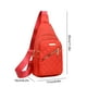 thumbnail image 3 of Bolso bandolera de viaje de moda para mujer, de gran capacidad, de tela impermeable, práctico bolso bandolera frontal., 3 of 6