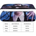 thumbnail image 4 of Unique Fashion Wednesday Addams D Printed Duvet Cover Sets, Soft Hypoallergenic Microfiber Bedding Set With Wednesday Addams, For Adults Teens In 135*, 4 of 5