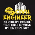 thumbnail image 3 of CafePress - I Am A Civil Engineer T Shirt T Shirt - Men's Classic Graphic Cotton T-Shirt, 3 of 4