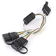 thumbnail image 3 of Conector de remolque de 4 pines, dos adaptadores divididos, conector de cable tipo EE. UU., accesorio para remolques RV Jadeshay A, 3 of 8