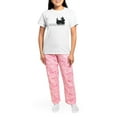 thumbnail image 4 of CafePress - Scottie Places Pajamas - Women's Short Sleeve Print T-Shirt and Pants Light Cotton Pajama Set, 4 of 7