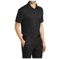 thumbnail image 2 of Yellow Rooster Mens Short Sleeve Rapid Dry Mesh Polo Black XS, 2 of 4