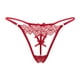 thumbnail image 1 of Puntoco Ropa interior breve para mujer Ropa interior sexy de mujer con encaje fino y transpirable con lazo, 1 of 4