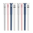 thumbnail image 6 of DAMAI 8pcs 0.35mm Erasable Gel Pens,Cute Kawaii Cartoon Cat Pig Bear Panda Animal Gel Ink Black Pen Ballpoint for Adult Writing Calligraphy Note Taking, 6 of 9