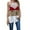 Red, variant on Women's Sleeveless Shirt, Lace Stitching Leopard Pattern Casual Off Shoulder Suspender Tops