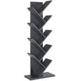 thumbnail image 5 of FDW 55 Inches Tree 9-Shelf Bookshelf for Living Room and Home Office, Grey, 5 of 7