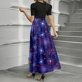 thumbnail image 6 of Youmylove Long Floral Dresses for Women Independence Day Printed Vintage Swing Dress Fashion Boho Long Casual Sundress Trendy Spring Dresses, 6 of 6