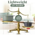 thumbnail image 3 of Gotham Steel Dutch Oven 5 Qt Pot With Lid Nonstick Ceramic Cooking Hot Pot Cast Aluminum Induction Stock Pot, Sage Green, 3 of 10