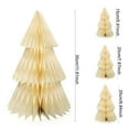 thumbnail image 6 of Selrti Paper Christmas Tree Decoration 6/8/10/12 Inch 3D Honeycomb Tree Table Centerpiece for Holiday Party Home Office Kitchen Decor, 6 of 8