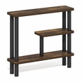 thumbnail image 5 of Furinno TURN-N-TUBE 3-Tier Toolless Narrow Storage Rack 5.7" Amber Pine, 5 of 6