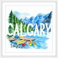 thumbnail image 3 of "Banff National Park (Calgary)" Framed Painting Print, 3 of 5