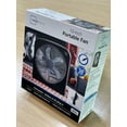 thumbnail image 6 of Mainstays 10'' 130 Degree Pivoting Grill Plastic Portable Box Fan - Black, 6 of 6