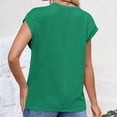 thumbnail image 7 of Xihbxyly Loose Summer Tops for Women Women Casual Basic T Shirts Loose Fit Crewneck Short Sleeve Summer Trendy Lightweight Soft Plus Size Tops, 7 of 7