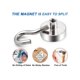 thumbnail image 3 of Magnetic Hooks Refrigerator,Cruise Ship Accessories, 22LBS Super Magnets with Neodymium Rare Earth for Hanging, Door Holder, Keys, Home, Office, Refri, 3 of 5